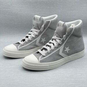 Converse Men's 11.5 Sneakers Grey Leather Suede High Top Star Player 76 A12712C